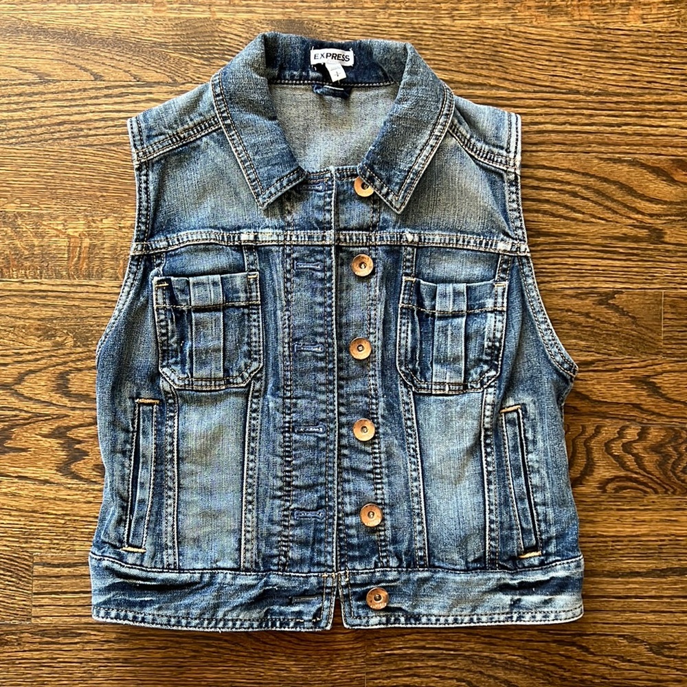 New Express Tank Jean Jacket